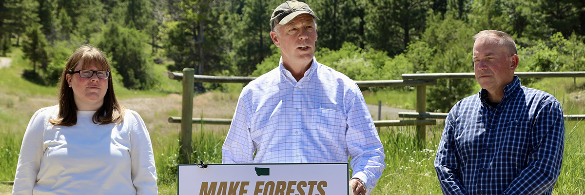 Governor Gianforte, USFS Chief Schultz Sign Historic Forest Management Agreement