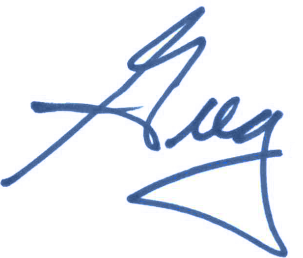 Greg Gianforte Signature