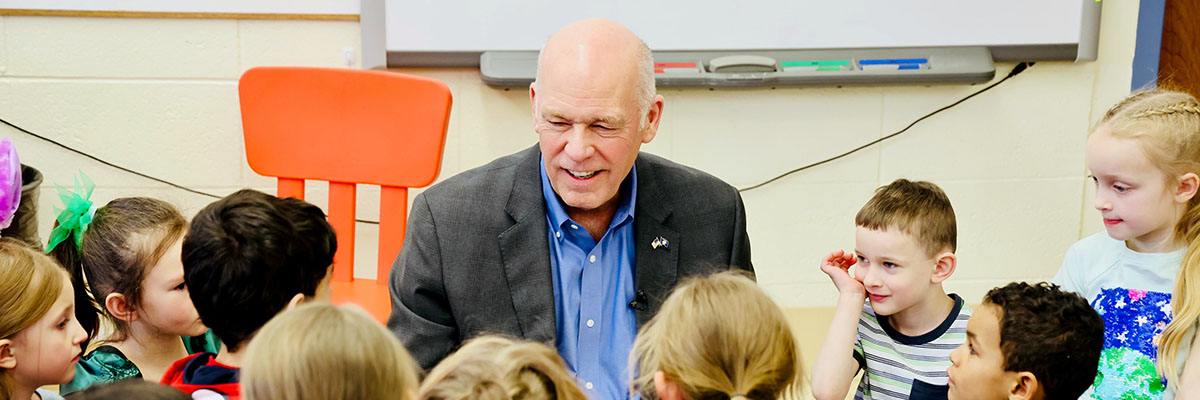 Governor Gianforte Signs Bill Delivering Record Funding for K-12 Public Schools